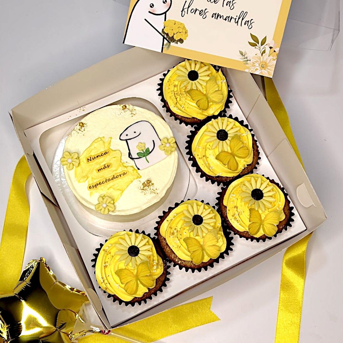 Bento Box Flores amarillas