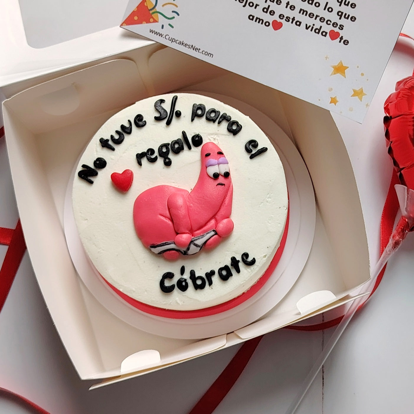 MiniCake - Minitorta Meme - Cumpleaños