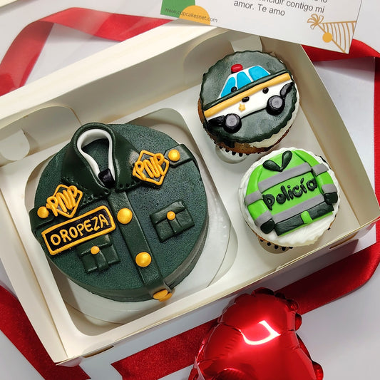 Bento Box temática de Policía